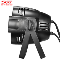 Projecteur PAR d'intérieur DMX512 18x10W RGBW 4-en-1 avec lentilles 20, 25 et 45 degrés pour fêtes, mariages, théâtre, répétitions et spectacles