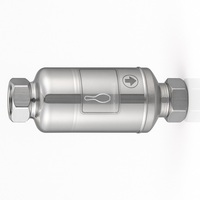 Trampa de vapor de flotador de bola de acero inoxidable de instalación vertical para alta temperatura 11LD, serie 13LD/16LD, DN25, 28BAR, hidráulica