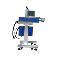 Machine de marquage et de codage laser CO2 30W 40W 60W 100W 150W pour bouteilles PET de boissons et d'eau, avec date d'expiration, numéro de lot et code de lot