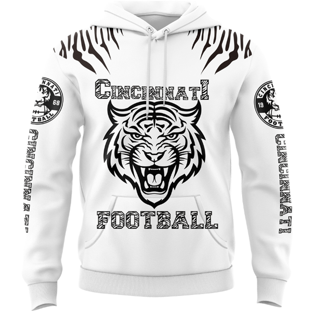 SKU-1 White Cincinnati Football