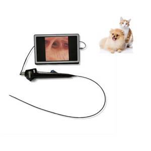 Processeur de bronchoscope d'endoscope vétérinaire flexible portable + source lumineuse + instrument vétérinaire de moniteur - Product Image 1