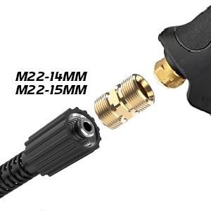 Manguera para Lavadora a Presión STM de 30M, 3000-5000W, 5 HP, Agua Fría, Interfaz Universal M22 14/15 - Product Image 4