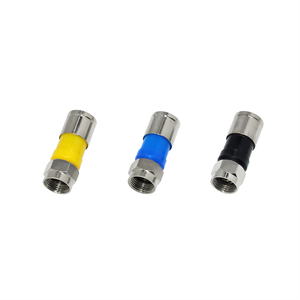 Mannelijke TV satelliet RF CATV adapter met messing BNC <span class=keywords><strong>connector</strong></span> <span class=keywords><strong>RG11</strong></span> RG58 RG59 RG6 compressie coaxiale kabel voor TV - Product Image 6