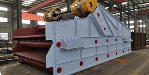 מכונת עיבוד מינרלים אמינה, מסך רטט ליניארי בעל מבנה פשוט ועמיד מסוג ZKB - Product Image 3