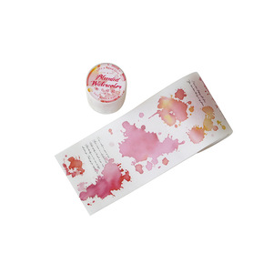 1 rollo <span class=keywords><strong>de</strong></span> cinta Swoosh serie <span class=keywords><strong>de</strong></span> acuarela INS acuarela imprimación manual DIY Material pegatinas recicladas - Product Image 5