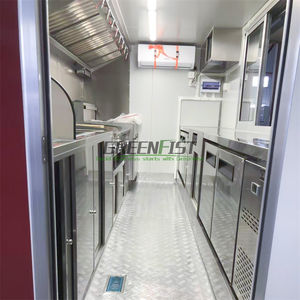 Remolque de Comida Móvil de Acero Inoxidable de Grado Restaurante de 14 Pies, Camión de Comida Rápida Comercial de 220V con Capacidad Personalizable - Product Image 6