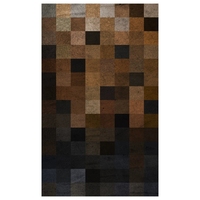 Bester Preis Kunden spezifische Form Tierhaut Kunst pelz Kuh Gold Pulver Effekt Gedruckter Rindsleder Teppich