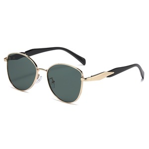 Gafas de Sol Ovaladas con Montura Metálica Completa, Protección UV400, Estilo Retro, Unisex, Protección Solar, Moda para Adultos - Product Image 4