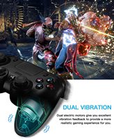 Avec double vibration/tubor/audio pour manette PS4 Manette de jeu sans fil pour PS4 Joystick Play-station 4/Pro Game Joypad Touch Vane