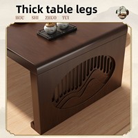Tavolino da tè/caffè pieghevole e mobile in bambù per balcone, camera da letto, stile Zen, basso, ecologico, per tatami