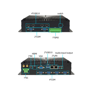 El más nuevo <span class=keywords><strong>Intel</strong></span> 13th <span class=keywords><strong>Gen</strong></span> 2. ° 1. ° 2. 1 2. 2. Mini Pc industrial Win10/11/Linux RS485 Com Puerto GPIO con <span class=keywords><strong>9</strong></span> ~ 36V DC IN - Product Image 1