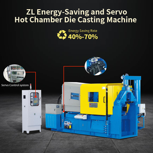 Zhenli 20T Buồng Nóng Kẽm Hợp Kim Máy Phun Kim Loại Dây Kéo Áp Lực Chết Máy Đúc - Product Image 4