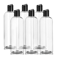 Envase Vacío para Acondicionador y Champú, Botella de Plástico Cosmética de 150ml, 200ml, 250ml, 300ml con Tapa de Disco para Gel de Ducha y Loción