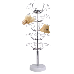 Xoay hat Rack hiển thị miễn phí đứng mũ nón Tóc Giả đứng bóng chày hat Rack hiển thị - Product Image 6