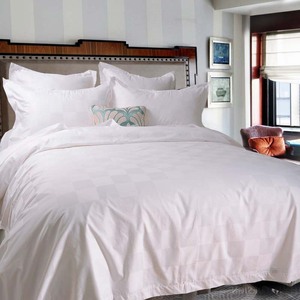 Suave de lujo <span class=keywords><strong>Boutique</strong></span> Resort fábrica de satén 300-800 hilo blanco gris Color hoja de cama Hotel - Product Image 4