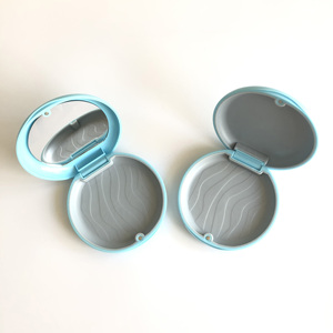 डेबेंचर दांतों के लिए चुंबक दर्पण के साथ कंटेनर और कंटेनर मामले को सफेद करने के लिए चुंबकीय दर्पण के साथ कंटेनर - Product Image 2