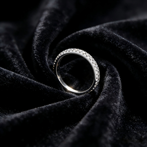 Classic Wedding <b>Rings</b> Rose Gold Plated Zirconia Non Fade 925 Sterling <b>Silver</b> Wedding <b>Rings</b> for Ladies - Product Image 3
