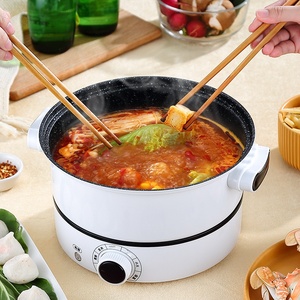 Olla Eléctrica de Doble Sabor de 1500W con Perilla Ajustable, 3 Niveles de Potencia, 4L, Acero Inoxidable, Control Digital de Temperatura - Product Image 4