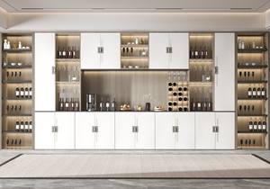 Modern Solid Wood Cutlery Wine <b>Buffet</b> Cabinet for Living Room and Restaurant Use - Product Image 2