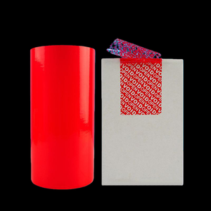 Rouleau de matériau autocollant biodégradable Vizlent pour impression personnalisée – Autocollants de garantie « Ouvert » et « Scellé » (tampon de sécurité) pour l'indication de l'état de l'emballage - Product Image 3