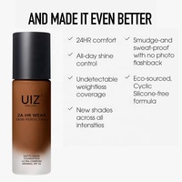 Fond de teint liquide mat à la grenade SPF 20, couvrance totale, waterproof, 24 heures, crème de maquillage pour le visage