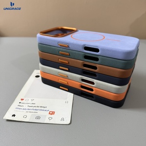 For I Phone 16e Covers Casing for <strong>iphone</strong> 17 Pro Max Luxury Leather for <strong>iphone</strong> 17 Mag Magnetic Leather case - Product Image 2