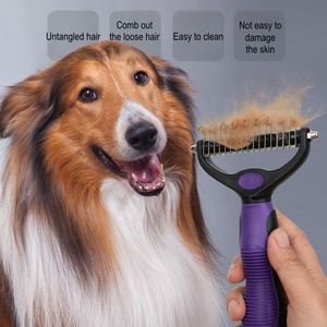 Spazzole e pettini per peli di animali domestici all'ingrosso: sicuri, morbidi, in plastica, di lusso, con design a cartone animato, semplici, pratici, ecologici, multifunzionali per la toelettatura degli animali. - Product Image 6