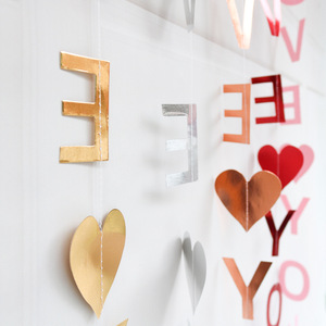 Ich liebe dich Ballon 110cm Girlande Ornamente Papiers chnur Hochzeit Happy Valentinstag Party Dekoration Lieferungen - Product Image 1