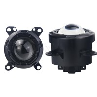 GOODZOOM Phare antibrouillard LED 3 pouces avec lentille de projecteur 6000K, projecteur de feux antibrouillard 3,0 pouces, feux de conduite LED pour camions et voitures