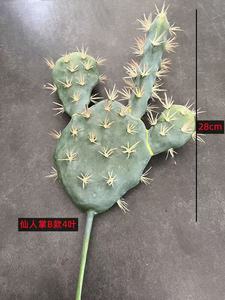 Disposizione floreale moderna di fiori di <span class=keywords><strong>Cactus</strong></span> in gomma morbida <span class=keywords><strong>piante</strong></span> <span class=keywords><strong>grasse</strong></span> artificiali al coperto per la festa della mamma capodanno cinese - Product Image 6