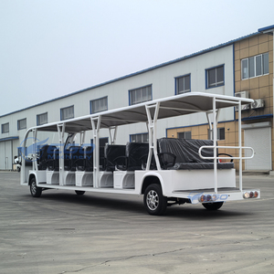 Vente en gros de voitures électriques à 4 roues pour adultes, 72V, 8 à 23 places, bus touristique, bus de navette - Product Image 6