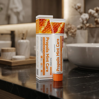 Dentifrice à la menthe et à la propolis, extrait naturel de propolis, nourrit les gencives, haleine fraîche, nettoyage des dents, soin buccal, dentifrice en gros