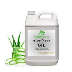 Massen preis 100% reines natürliches Aloe Vera Öl Private Label Großhandel Aloe Vera Öl für <span class=keywords><strong>Massage</strong></span> und Hautpflege - Product Image 2