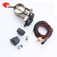 Kit Kabel Harness Katup Kontrol Knalpot Elektrik Universal dengan Sakelar Tombol Tekan Rocker 12V Plug and Play