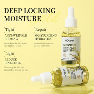 Suero Facial de Oro de 24K de Marca Privada de Lujo, Antienvejecimiento, Hidratante, Iluminador, 30 ml, Suero Facial de Oro de 24K MOOYAM - Product Image 3