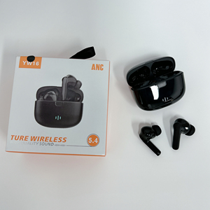 YW 16 auricolari per cuffie auricolari air buds airbuds black baccs <span class=keywords><strong>a</strong></span> 9 a9 pro auricolari auricolari 5.4 - ENC con cancellazione del rumore in-Ear - Product Image 5