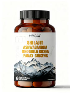 Fabrieksprijs Shilajit Capsules 9000 <span class=keywords><strong>Ashwagandha</strong></span> 2000 Panax Ginseng Rhodiola Rosea Supplement Voor Volwassenen - Product Image 2