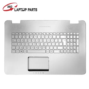 Neue obere Laptop-Abdeckung mit Tastatur für Asus N751 N751JK PO Notebook-Laptop-Tastatur Obere obere Abdeckung mit Hintergrund beleuchtung