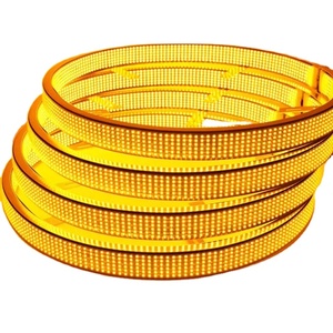 KingShowstar OEM <span class=keywords><strong>Luces</strong></span> LED de Doble Color para Llantas de 12 Filas 15/17 Ámbar y Blanco para Camiones, Coches, ATV, Todoterreno, SUV - Product Image 1