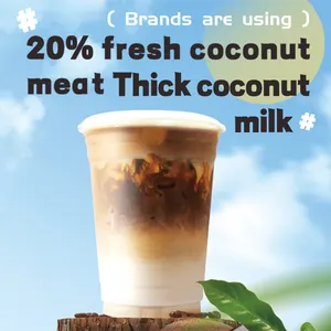1KG di caffè crudo al cocco Latte bevanda al Latte di cocco denso biologico
