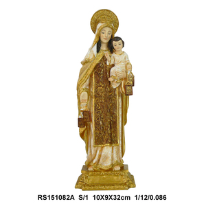 Cuna <span class=keywords><strong>de</strong></span> Navidad, estatua <span class=keywords><strong>de</strong></span> Nuestra Señora <span class=keywords><strong>de</strong></span> María, adorno <span class=keywords><strong>de</strong></span> Virgen María para Navidad, vacaciones, resina, decoración Católica - Product Image 6