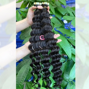 Clj-Cinta rizada de agua para la fabricación de pelucas, extensión de cabello <span class=keywords><strong>peruano</strong></span> sin procesar, muestra gratis - Product Image 2