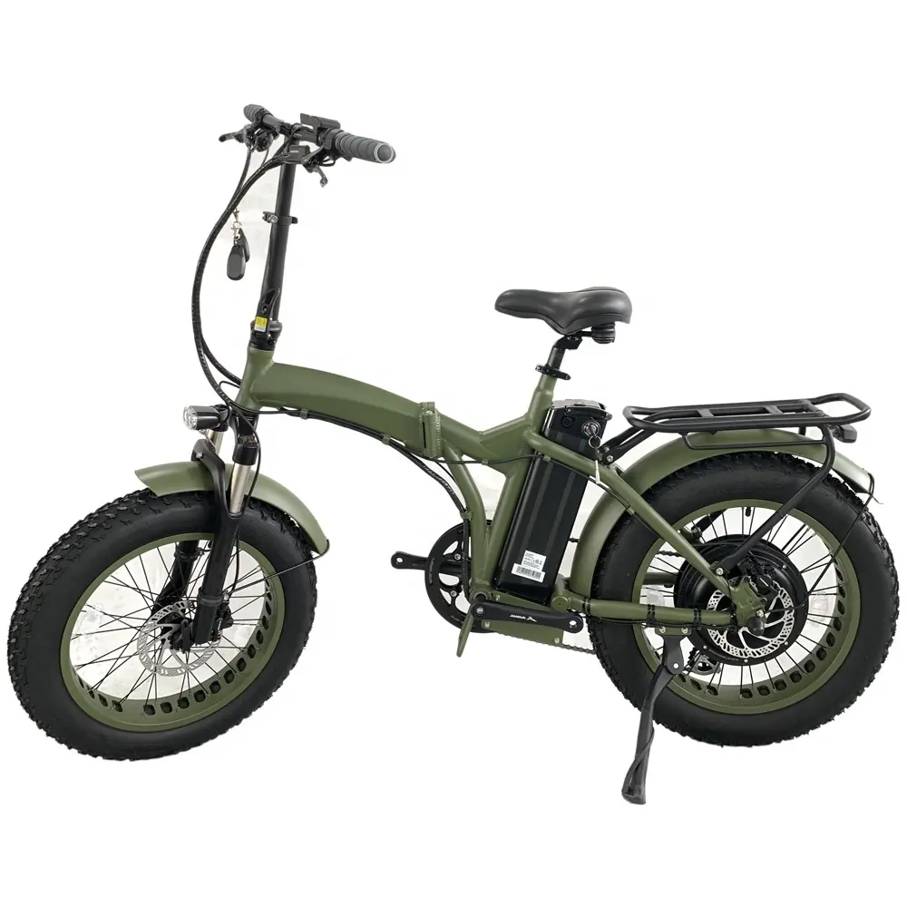 Folding 20" fat tire ebike electric bike, 48v1000w with 16AH 17.5AH 21AH lithuim battery