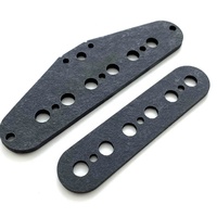 Diskon Besar! Bobin Pickup Single Coil Elektrik ST Flatwork Fiber Plate dengan Jarak Kawat 50mm 52mm untuk Suku Cadang Pickup Gitar