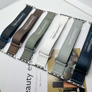 Correa de Reloj de Nailon con Tela Satinada, Nueva Llegada <span class=keywords><strong>2023</strong></span>, para Apple Watch Serie 8, Pulsera Inteligente - Product Image 2