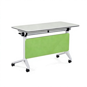 Meubles de bureau en bambou écologiques modernes, <span class=keywords><strong>table</strong></span> de conférence pliable <span class=keywords><strong>et</strong></span> extensible pour les étudiants, salle de <span class=keywords><strong>réunion</strong></span> scolaire, bureaux - Product Image 1