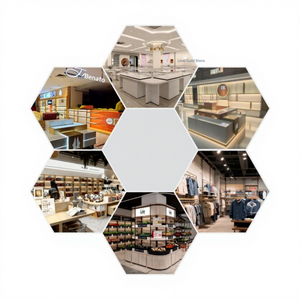 Espositori Moderni a LED per Negozi di Occhiali, Personalizzati Marrone/Bianco, Soluzioni Complete Intelligenti per Tutti i Negozi - Product Image 3