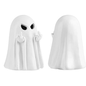 Figura de Resina de Fantasma de Halloween para Dropshipping en Shopify, Decoración Espeluznante para Fiestas en el Jardín, Adorno de Mesa para el Hogar - Product Image 1