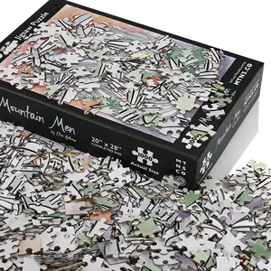 Juegos डे adultos अल पोर महापौर डे papel personalizado 100 500 1000 piezas डे rompecabezas