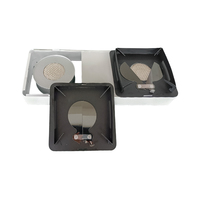 Réchaud à alcool miniature portable pour l'extérieur, double brûleur pliable
